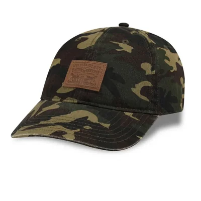 Gorra de béisbol Levi's talla única camuflaje de mezclilla lavada