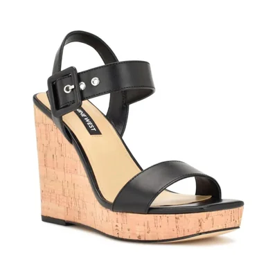 Sandalias Nine West Courts 3 negras mujer