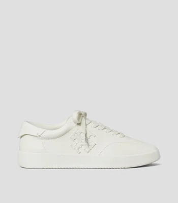 Tenis casual Phoenix en piel marfil