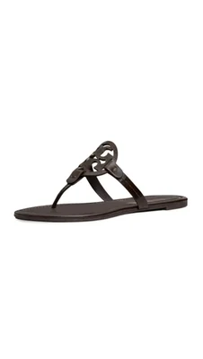 Sandalia Tory Burch Miller color cacao talla US 10