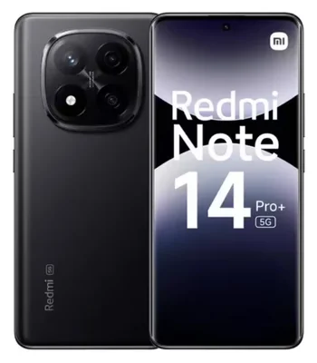Celular Xiaomi Redmi Note 14 Pro Plus 5g Dual Sim 256gb 8ram Negro Desbloqueado
