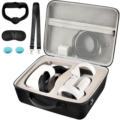 Funda De Transporte Para Oculus Quest 2 Vr + Paquete De Accesorios - Venta Internacional.