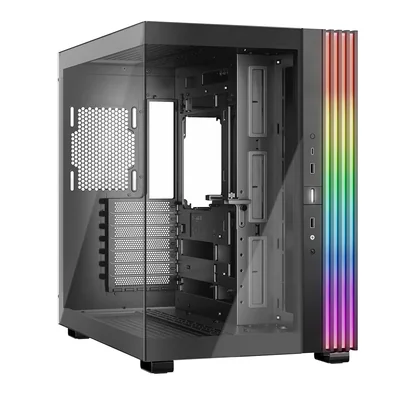 Pc Case ¡cállate! Base De Luz 600 Dx Negra Con Tira Led Argb - Venta Internacional.
