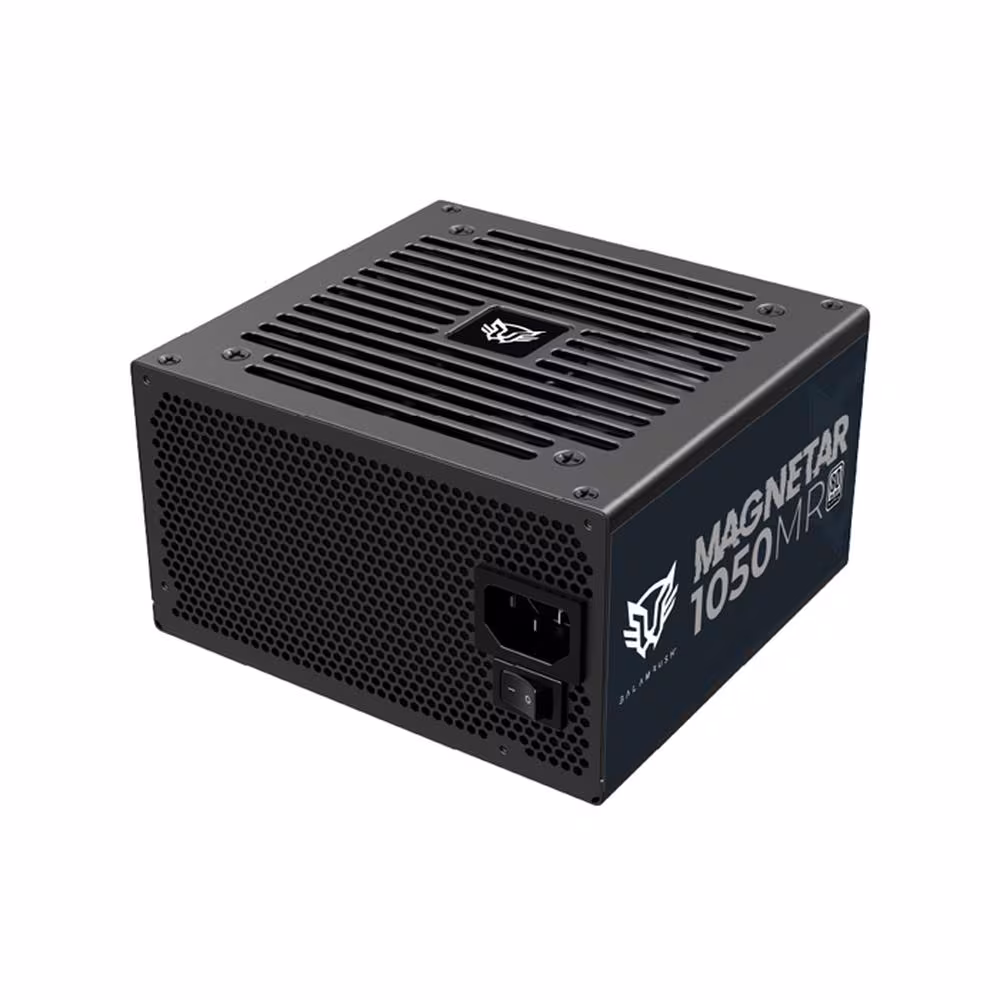 Fuente de Poder Pc 1050w Gamer Balam Rush Magnetar 1050mr 80 Plus Platinum Modular Negro