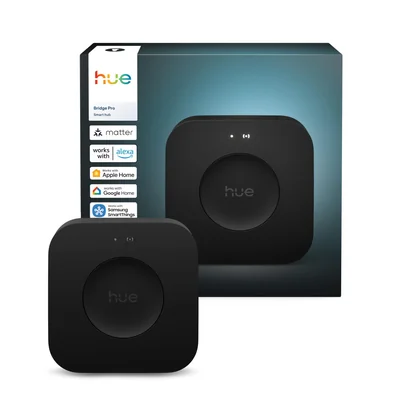 Hub De Iluminación Inteligente Philips Hue Bridge Pro Inalámbrico Para Más De 150 Luces - Venta Internacional.