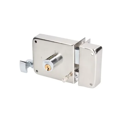 Cerradura Sobreponer Izquierda Lock Instala Fácil Llave Estándar
