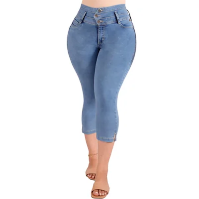 Jeans Capri Dama Mejora Tu Figura Sea Brazil