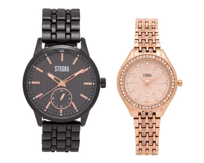 Reloj Strona Unisex STN-TN100-24 2 Piezas