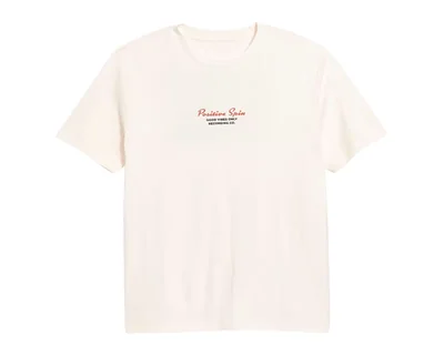 Playera de Cuello Redondo Beige Old Navy para Hombre