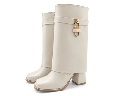 Botas Casuales Strona Latte para Mujer