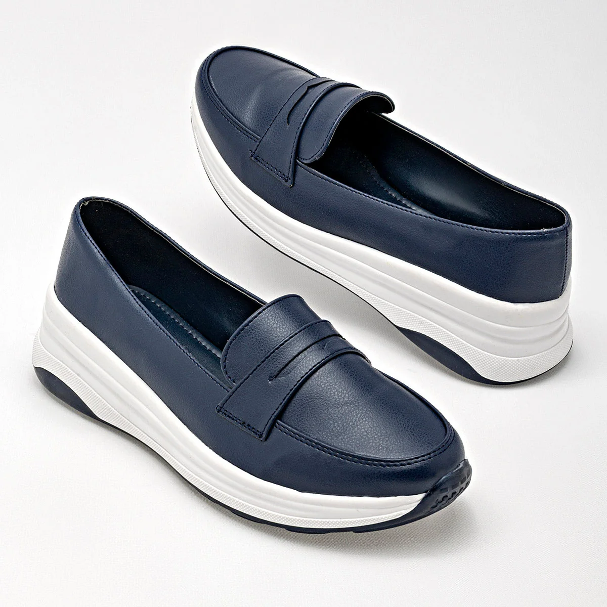 Zapato Casual Clasben Azul Dama