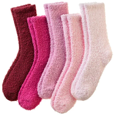 Calcetines Dosmart Peludos Y Cálidos Paquete De 5 Pares - Venta Internacional.