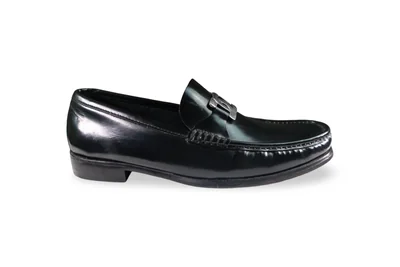 Mocasín Casual Benissimo 1904 Negro De Piel Para Hombre