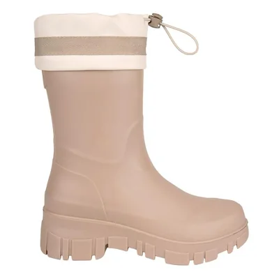 Bota dama pink de lluvia lisa con jareta 5cm 1311590
