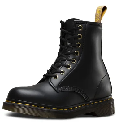 Bota Dr. Martens 1460 Vegan 8 Ojales Negro Felix