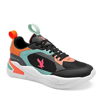 URBANO AMERICAN FIRE A69 NEGRO MULTICOLOR TACON 4 cm