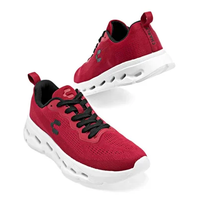 DEPORTIVO CORRER Y SPORT CHARLY 1087711004 ROJO TACON 4 cm