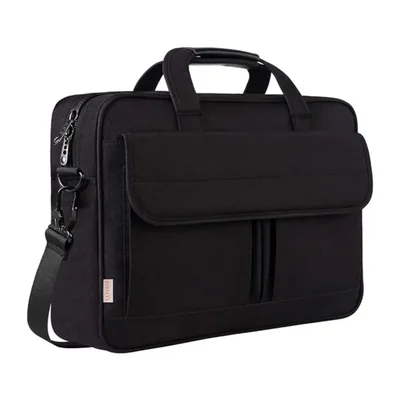 Maletín para Laptop de 15.6 Pulgadas, Impermeable Color Negro