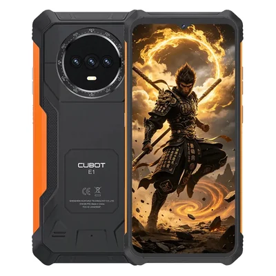 Celular CUBOT KingKong E1 6GB RAM 128GB 4G Rugerizado IP68 IP69K Cámara 64MP Batería 5100mAh