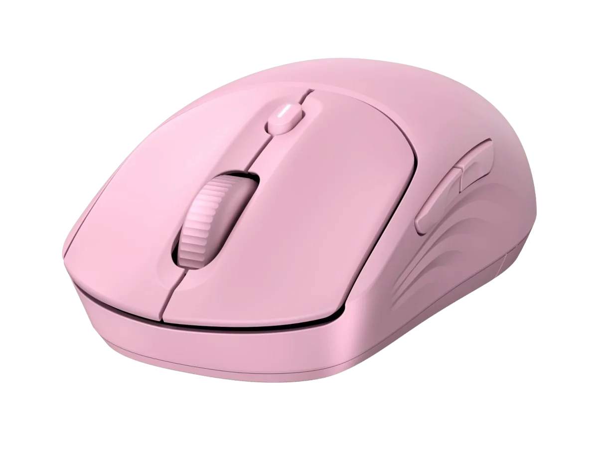 Mouse inalámbrico HP 400 silencioso Rosa