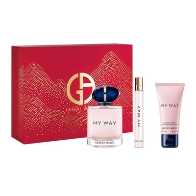 My Way by Giorgio Armani Estuche 3 Piezas Dama EDP 90ml + Locion Corporal 50ml + Miniatura 10ml