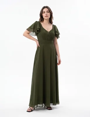 Vestido largo de fiesta para mujer