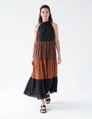 Vestido 3/4 casual para mujer