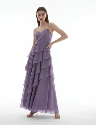 Vestido largo de fiesta para mujer