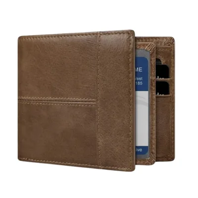 Cartera para Hombre Antirrobo con Rfid Color Café