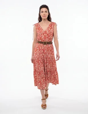 Vestido 3/4 casual para mujer