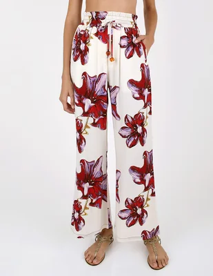 Salida de playa pantalón para mujer