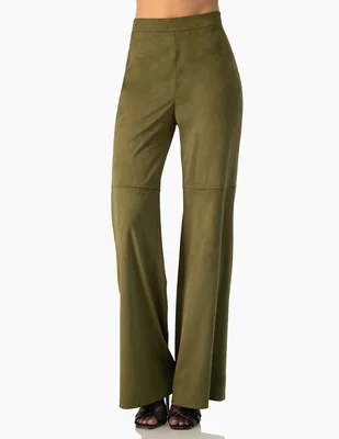 Pantalón acampanado para mujer