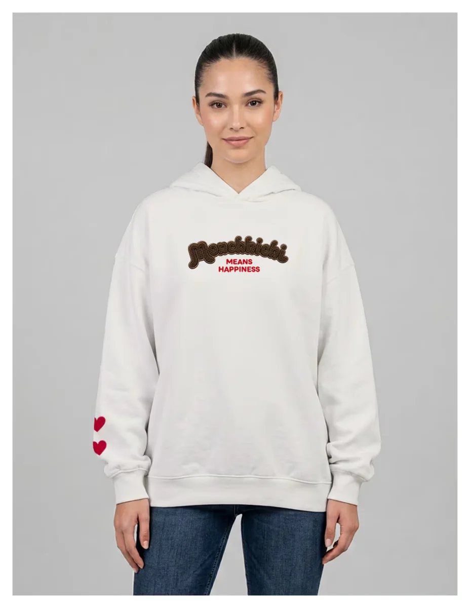 Sudadera con capucha colección caricatura para mujer