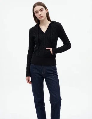 Suéter cuello redondo para mujer