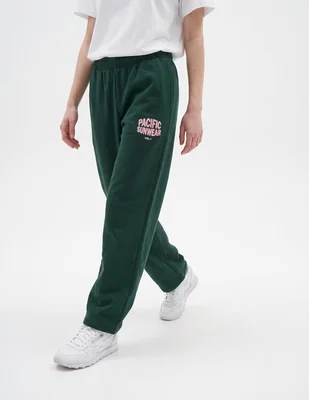 Pants baggy con jareta para mujer