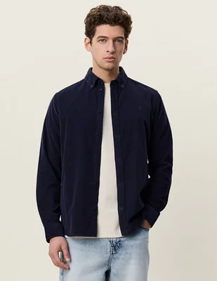 Camisa casual manga larga para hombre