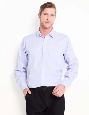 Camisa de vestir manga larga para hombre