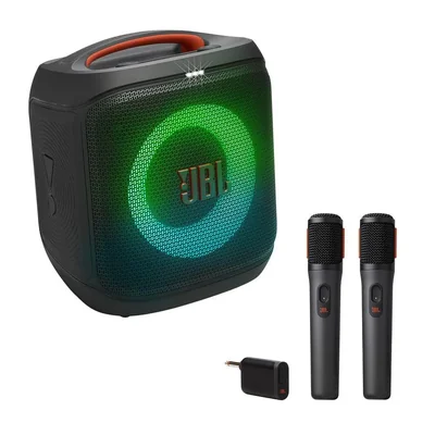 Parlante portátil JBL Encore Essential 2 con micrófonos inalámbricos