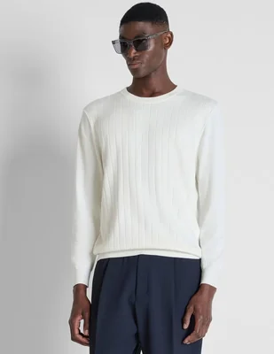 Suéter cuello redondo para hombre