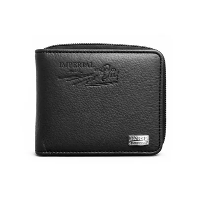 Horse Imperial Cartera para Caballero Locking de Piel Sintética con Cierre
