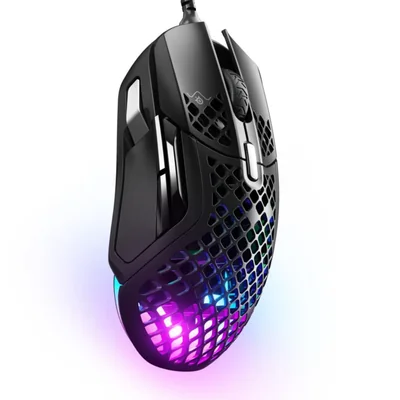 Ratón para juegos SteelSeries Aerox 5 Holey RGB 18K DPI resistente al agua