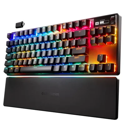 Teclado inalámbrico para juegos SteelSeries Apex Pro TKL HyperMagnetic