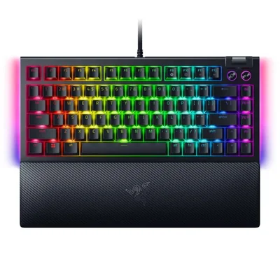 Teclado mecánico para juegos Razer BlackWidow V4 75%: Diseño con inter