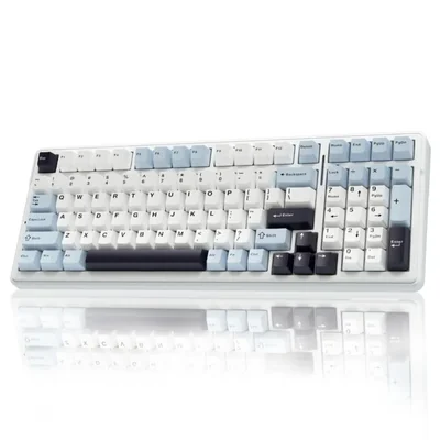 Teclado mecánico inalámbrico AULA F99, teclado personalizable con inte