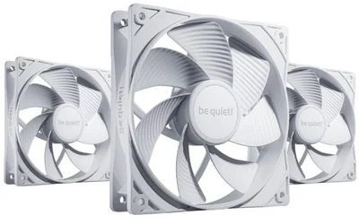 Ventilador de caja be quiet! 120 mm PWM invertido blanco (pack de 3)