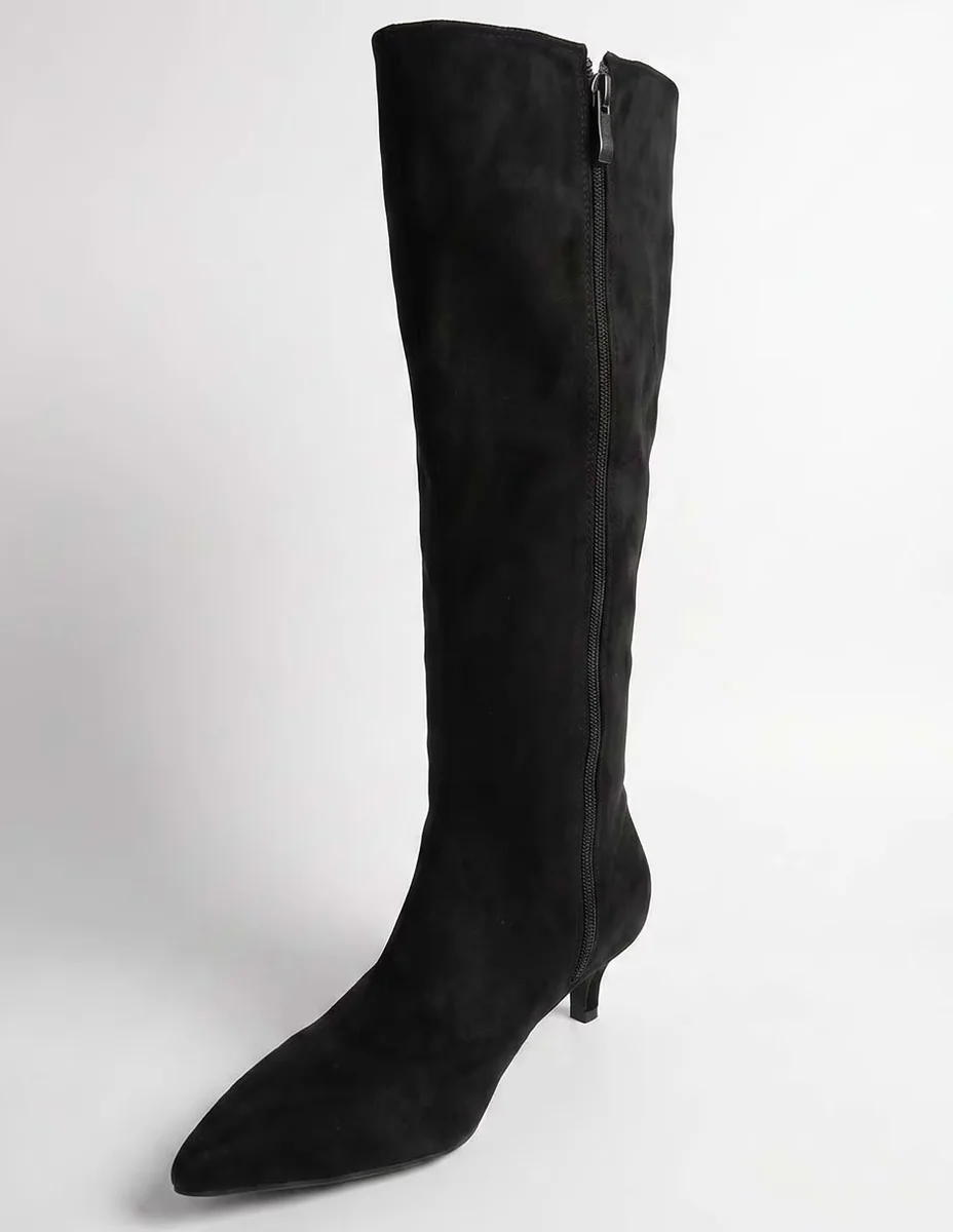 Bota abajo de la rodilla para mujer