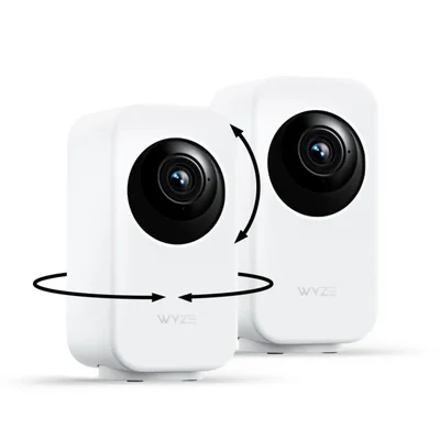 Cámara de seguridad interior WYZE Cam Pan paquete de 2 color blanco