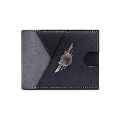 Horse Imperial Cartera para Caballero Crossing Wings Elegante de vinipiel