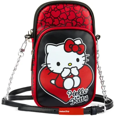 Bolso tipo bandolera mini rojo Hello Kitty de Get Trend