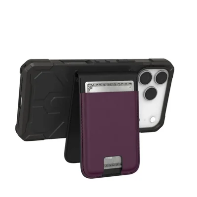 Cartera URBAN ARMOR GEAR Metropolis MagSafe Morada
